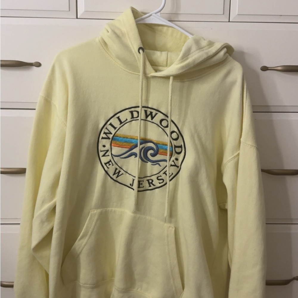 Wildwood New Jersey Yellow Hoodie